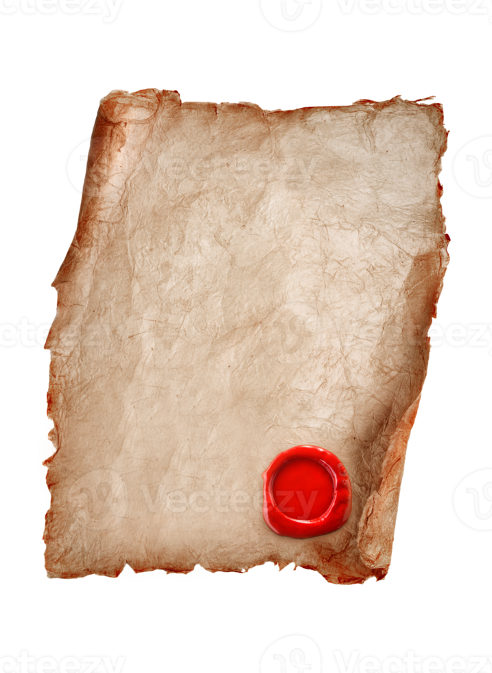 old paper with wax png