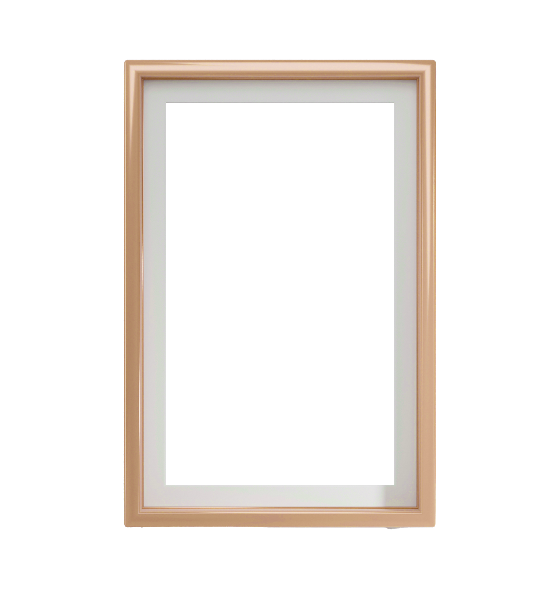 gold picture frame 11190621 PNG