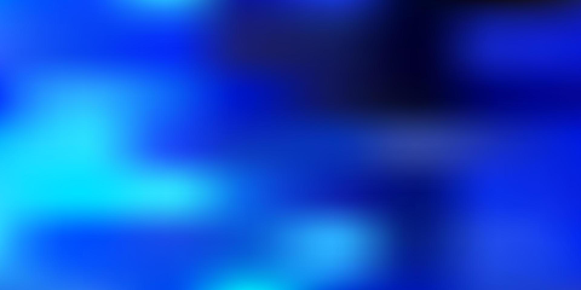 Dark blue vector abstract blur backdrop.