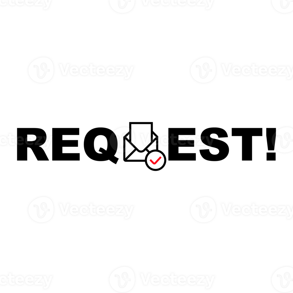 request logo design 11190748 PNG