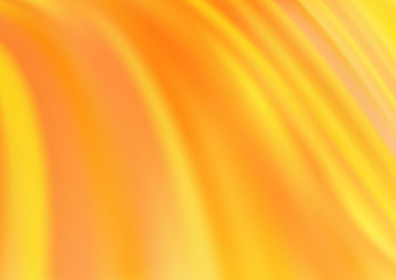 Light Orange vector pattern with liquid shapes.