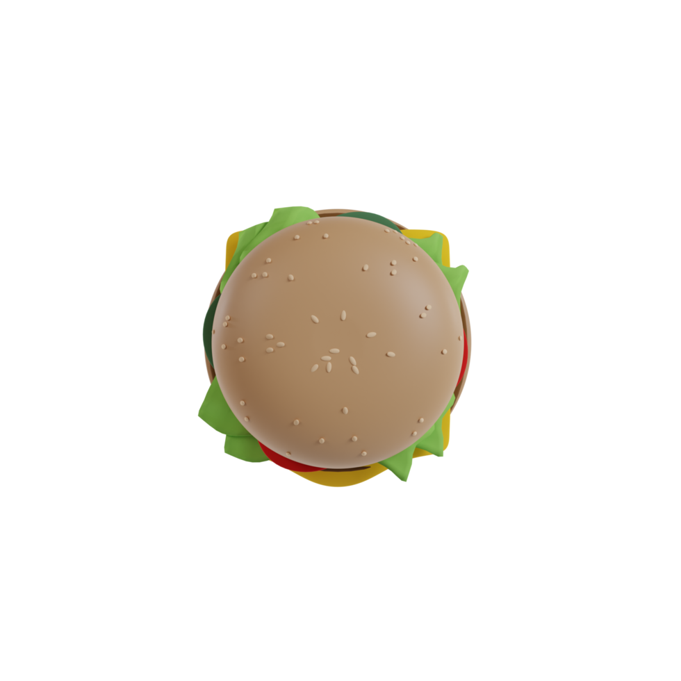 3D Isolated Fast Food Icon png