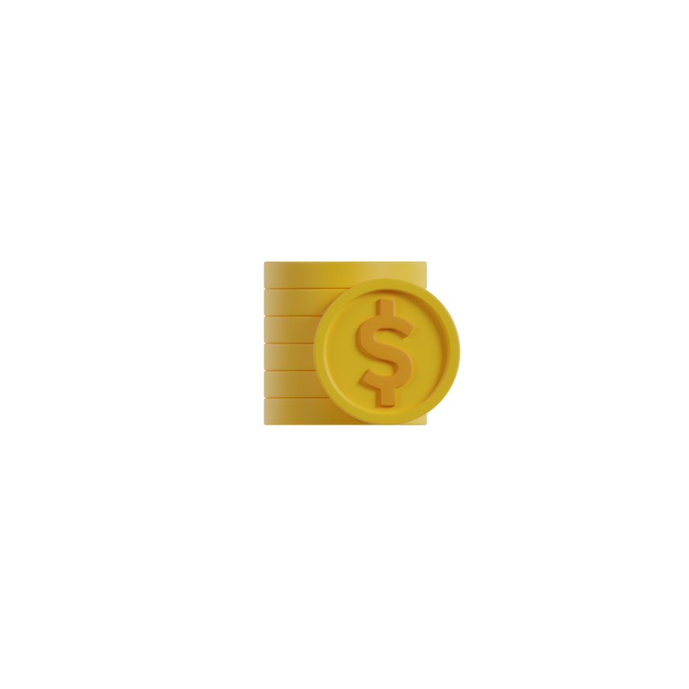 3D Isolated Finance Icon png
