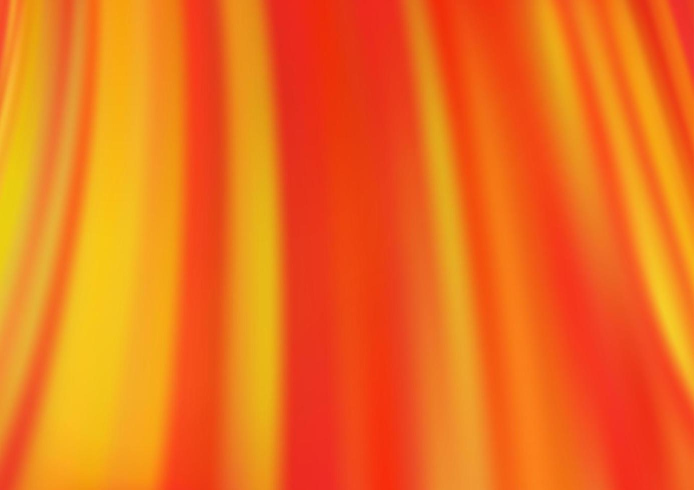 Light Orange vector pattern with curved circles.
