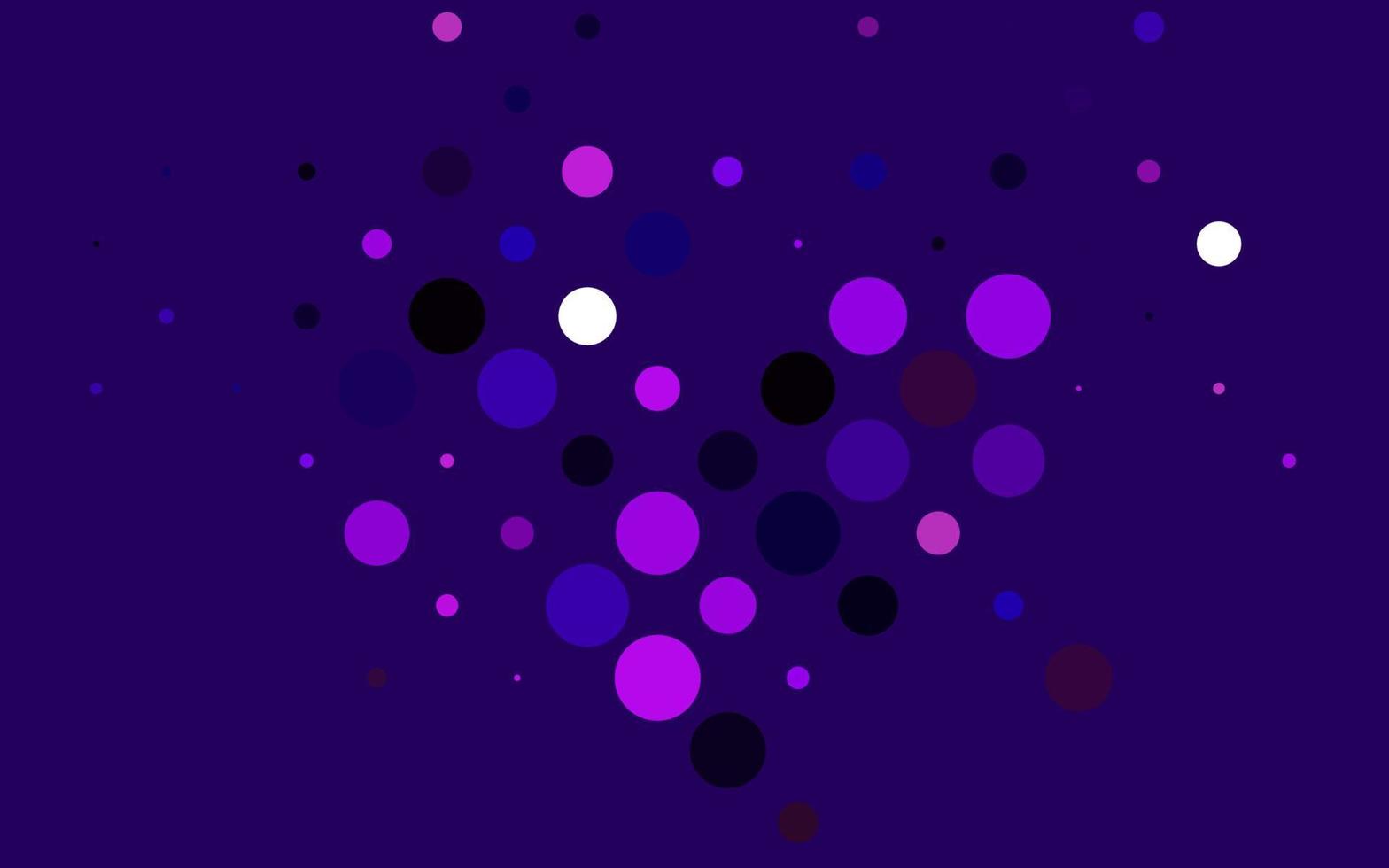 Light Pink, Blue vector pattern with spheres.