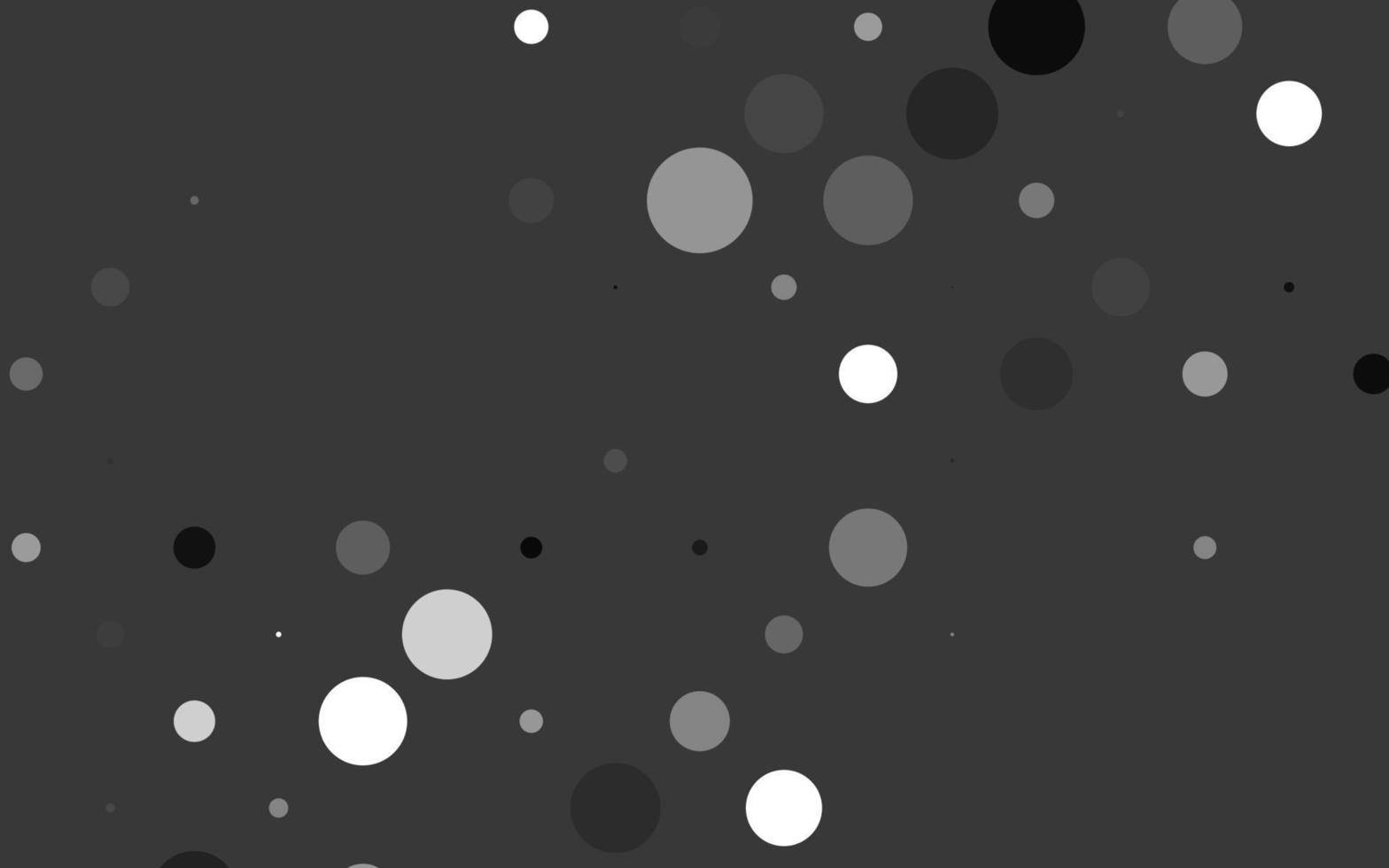 Light Silver, Gray vector pattern with spheres.