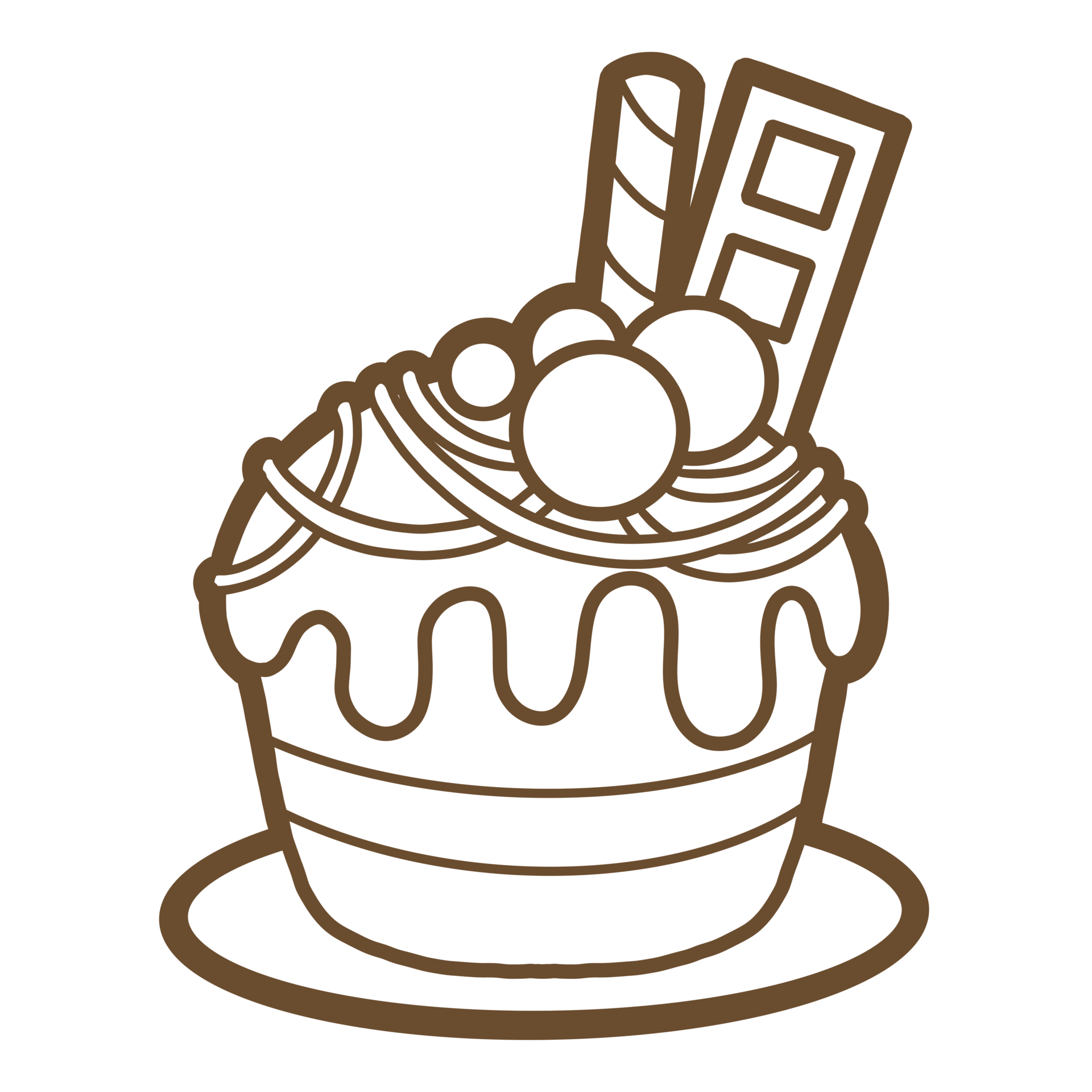 Sweet dessert outline 11191292 PNG