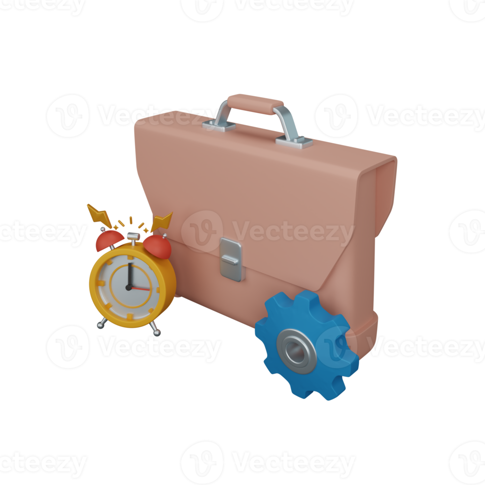 3d rendering business management isolated useful for business, company, corporate and finance png