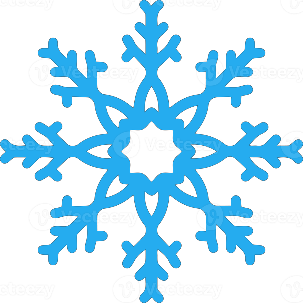 Symbol Schneeflocke Weihnachten png