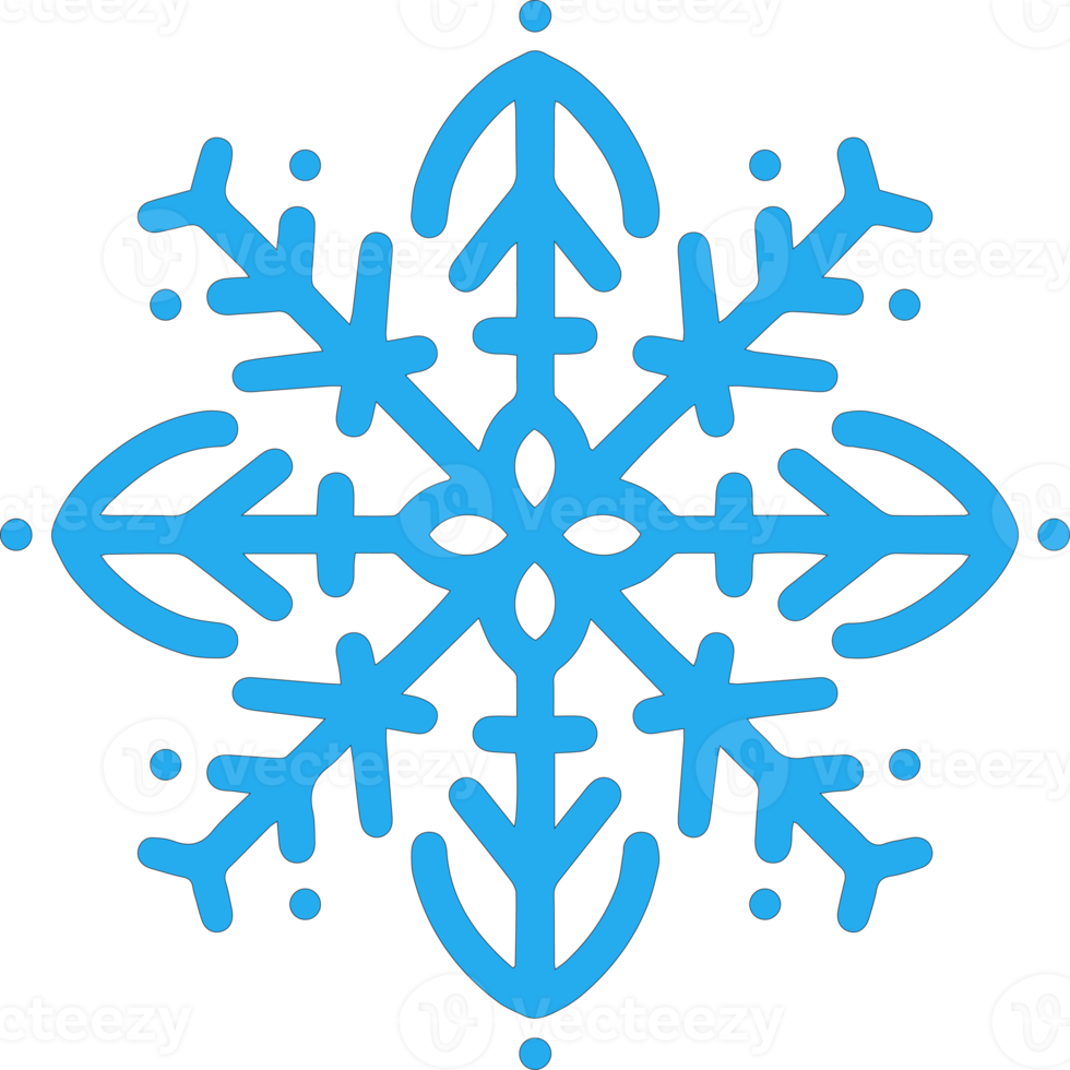 Snowflake Icon Illustration png