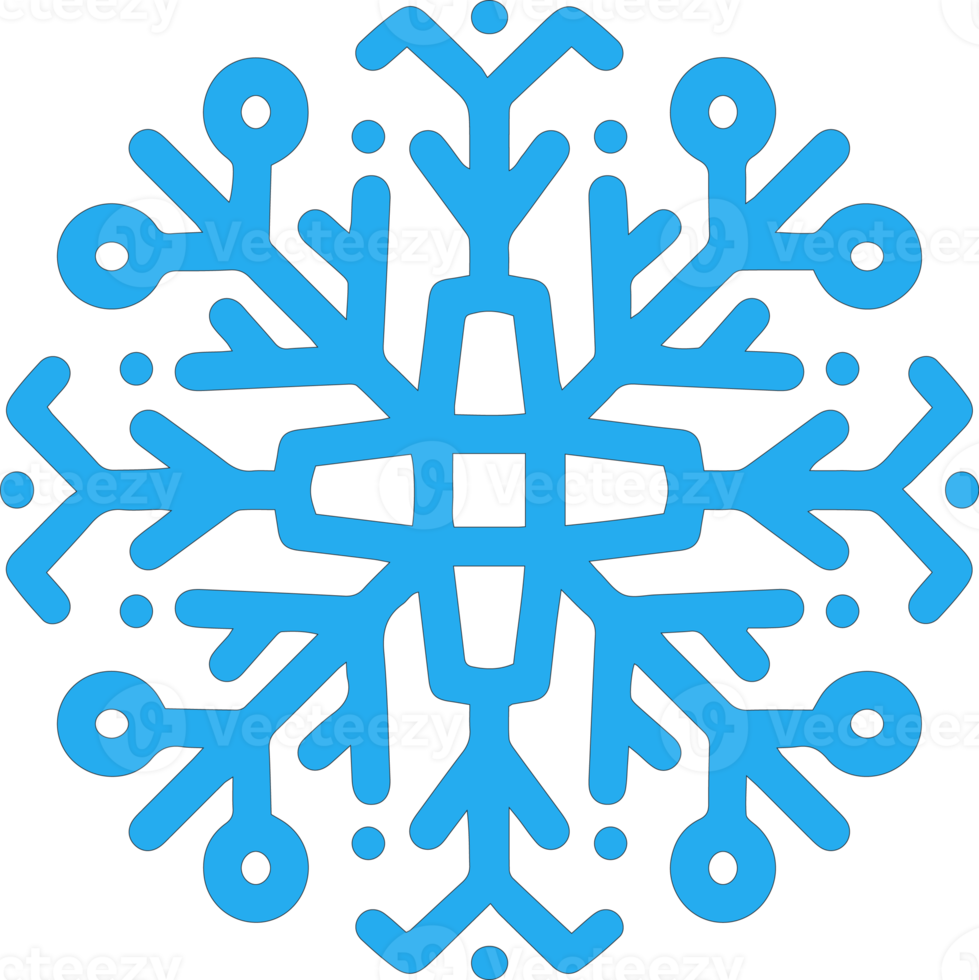 Icon Snowflake Christmas png