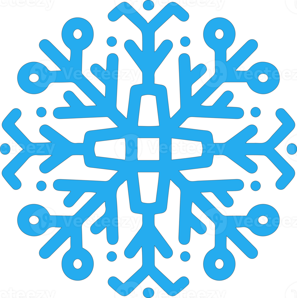 Symbol Schneeflocke Weihnachten png