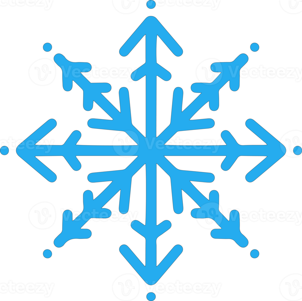 Christmas Snowflake Icon png