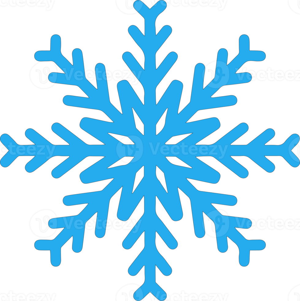 Illustration Snowflake Icon png