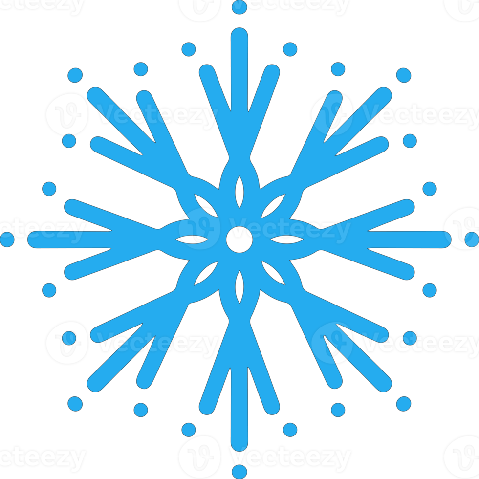 Icon Snowflake Illustration png