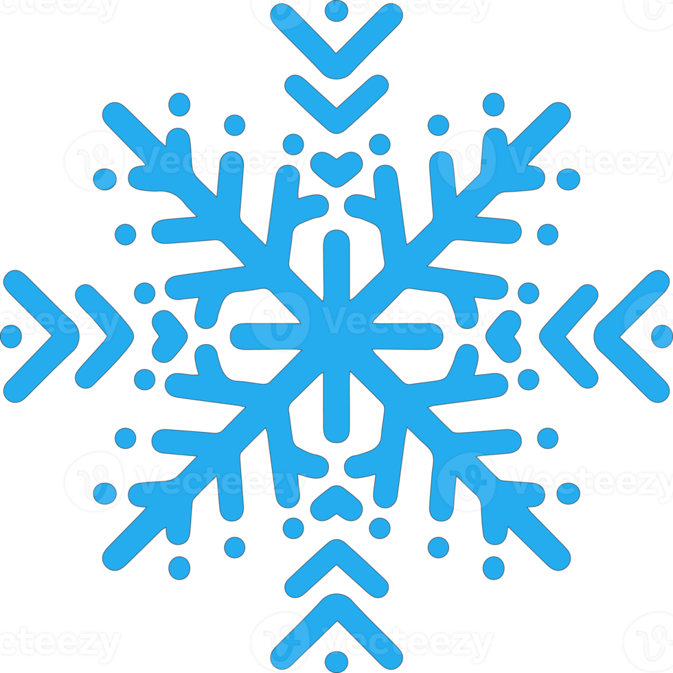Snowflake Icon Illustration png