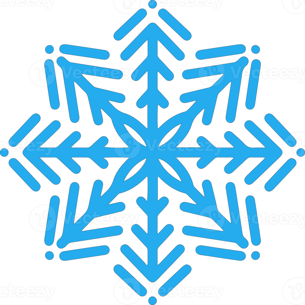 Illustration Snowflake Icon png