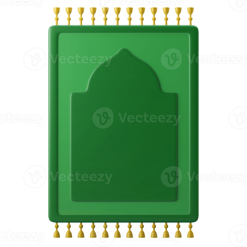 sajadah worship prayer mat 3d icon illustration png