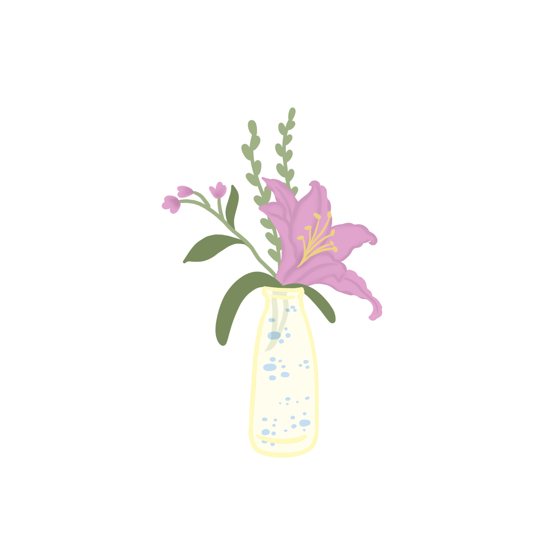 Free Floral vase, flower in jug 11192052 PNG with Transparent Background