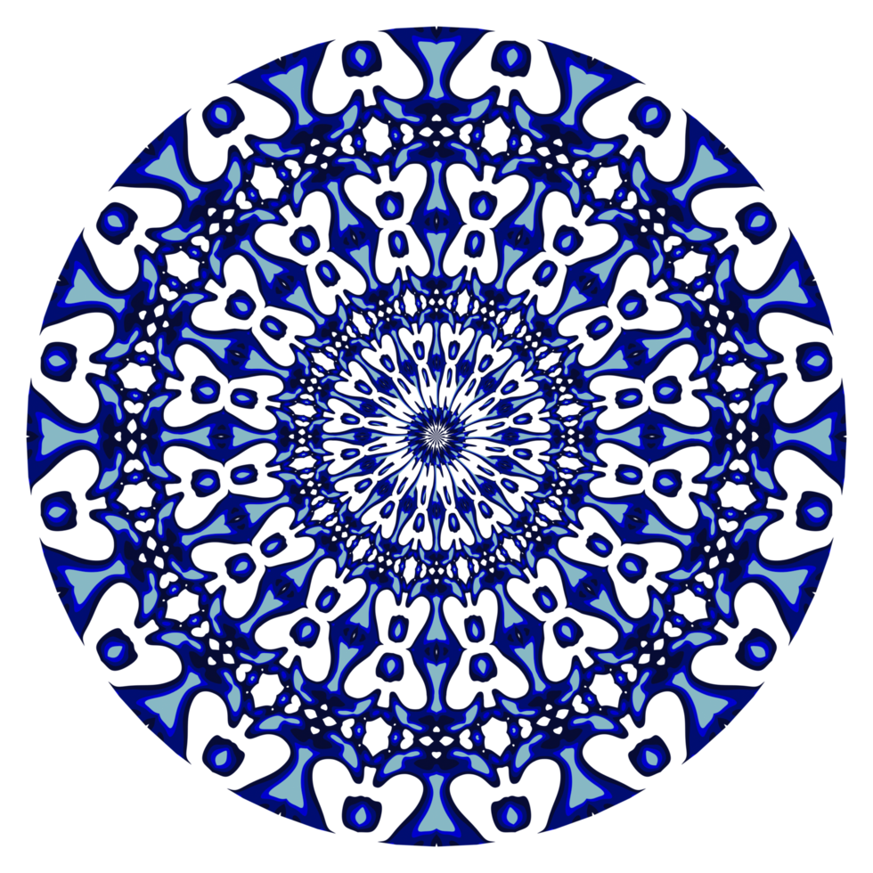 Abstract mandala circle pattern 11192115 PNG