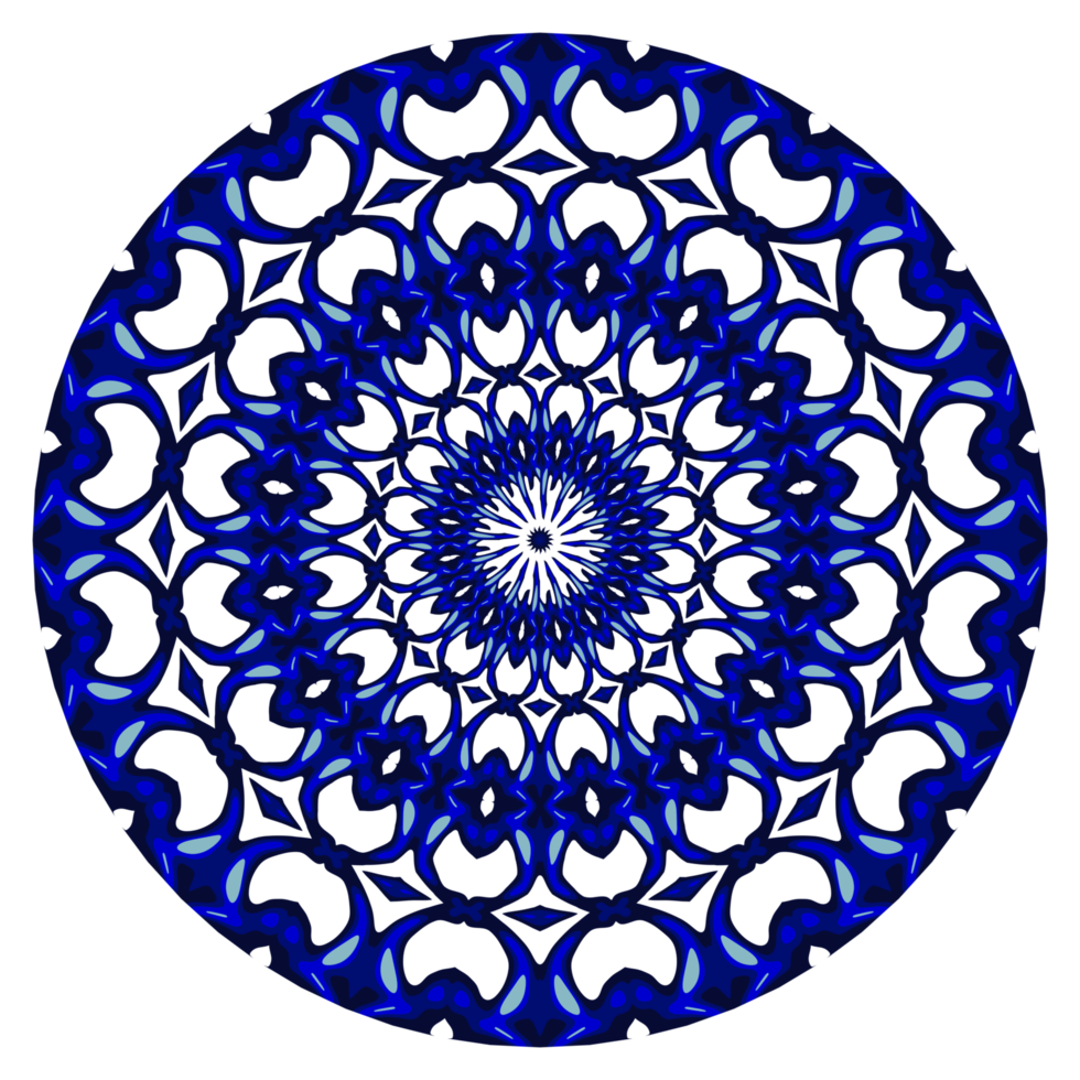 abstract mandala cirkel patroon png