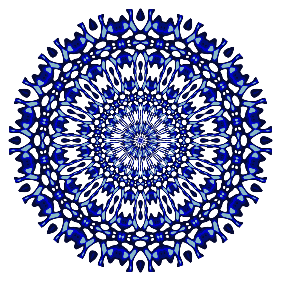 Abstract mandala circle pattern 11192225 PNG