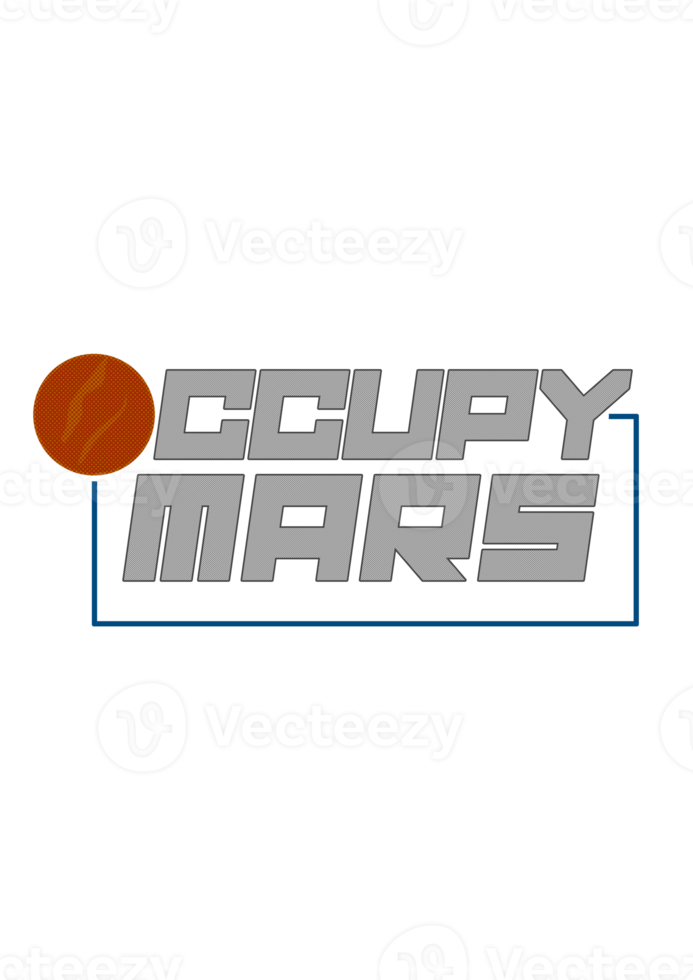 Occupy Planet Mars png