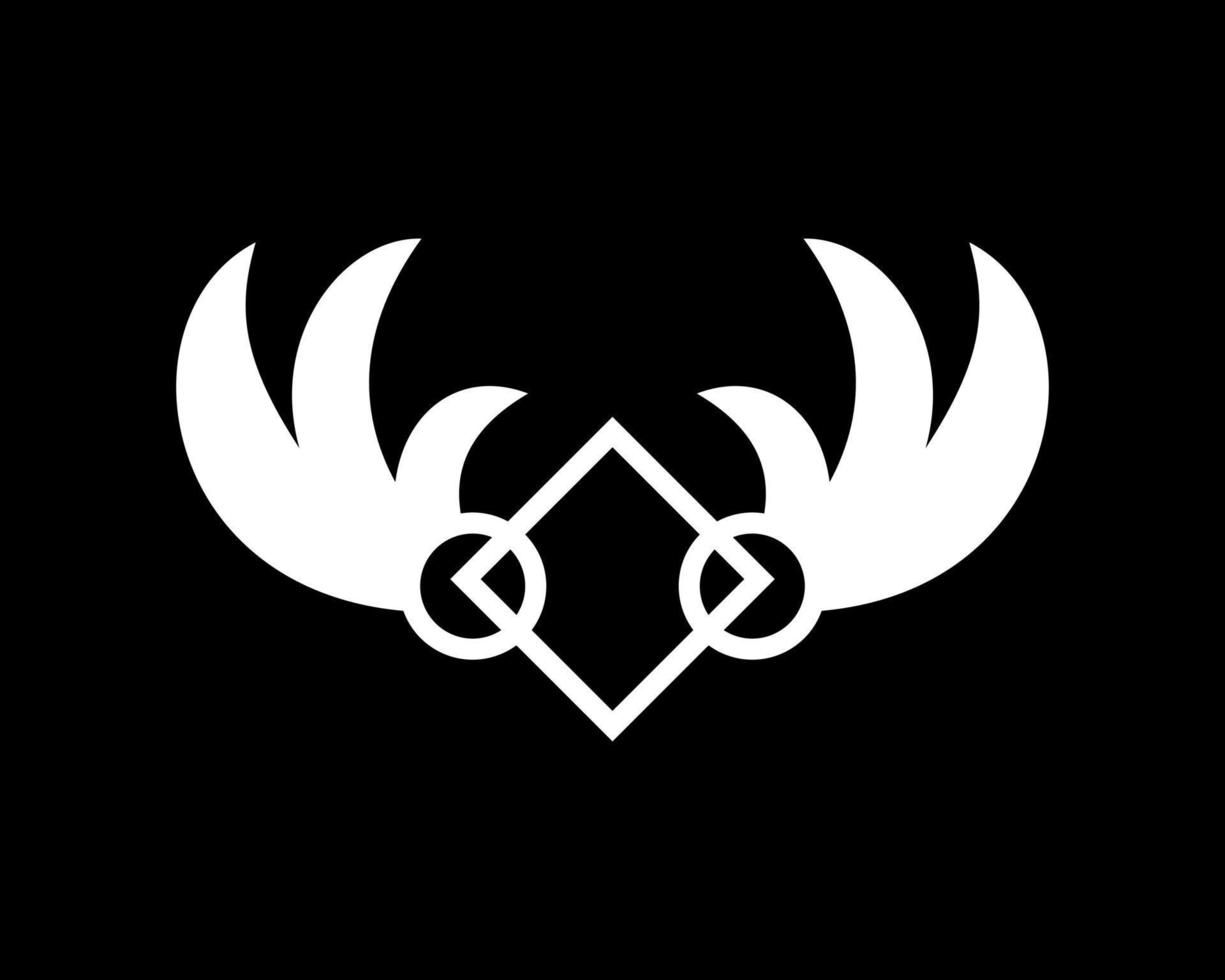 Vector illustration of a wing sign symbol. Can be used for anything related to flying, aviation, superhero, cargo, courier services