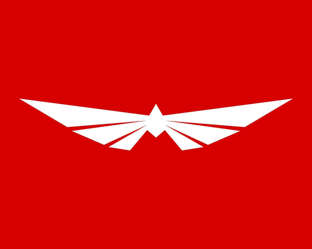 Vector illustration of a wing sign symbol. Can be used for anything related to flying, aviation, superhero, cargo, courier services