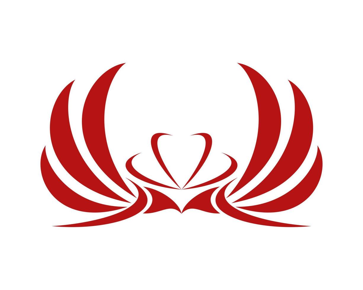 Vector illustration of a wing sign symbol. Can be used for anything related to flying, aviation, superhero, cargo, courier services