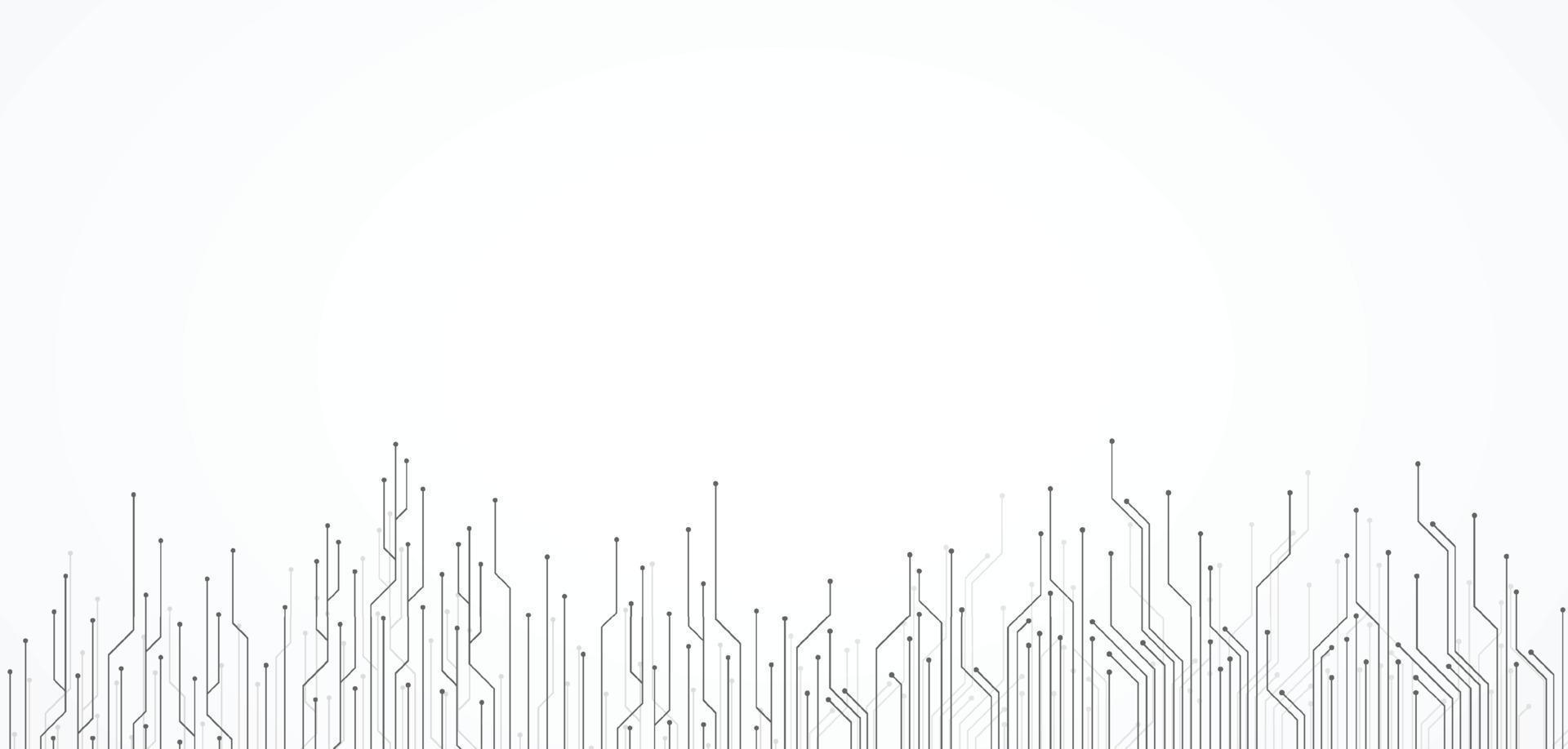 Abstract background with technology circuit board texture. Electronic motherboard illustration. Communication and engineering concept. Vector illustration