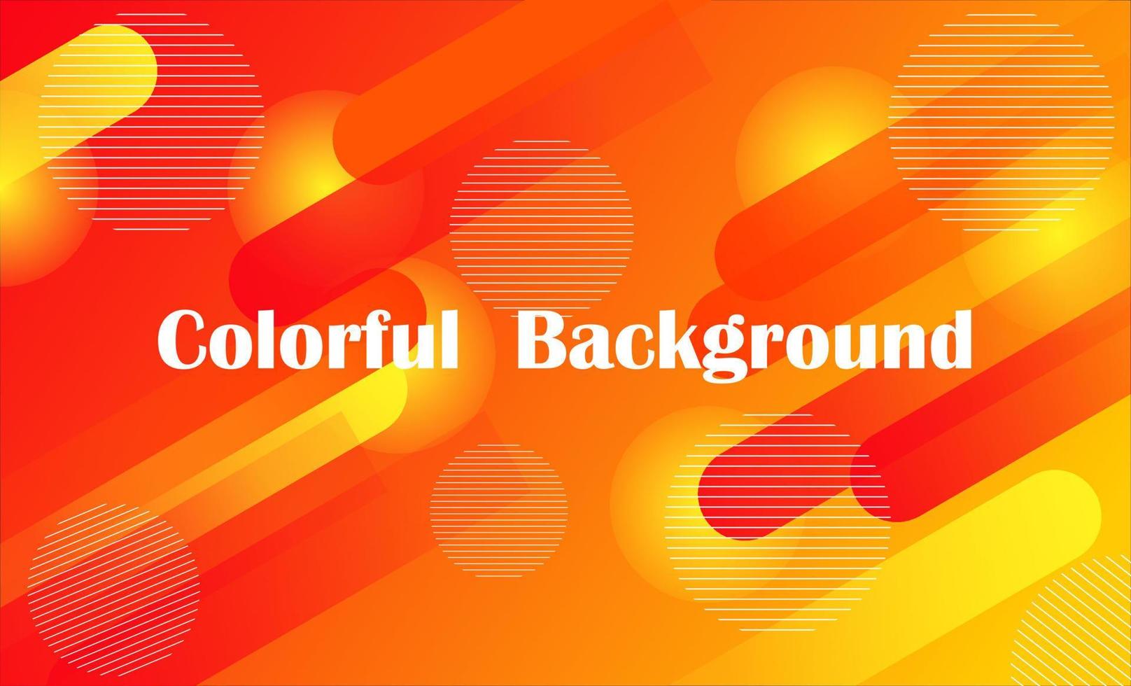 the colorful background vector