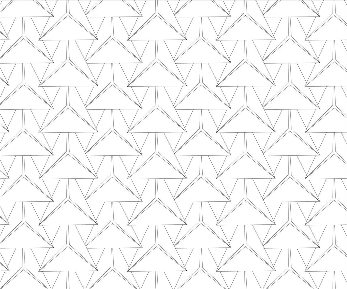 Background Pattern Coloring page vector