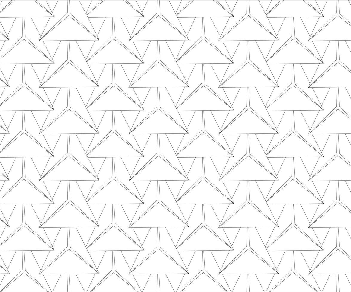 Background Pattern Coloring page vector