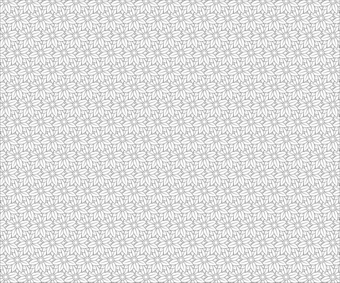 Background Pattern Coloring page vector