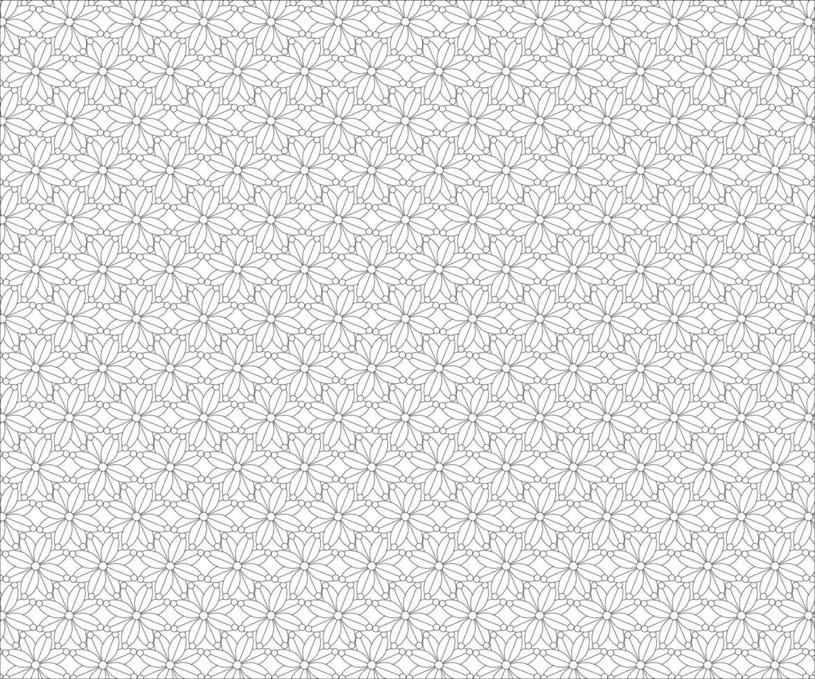 Background Pattern Coloring page vector