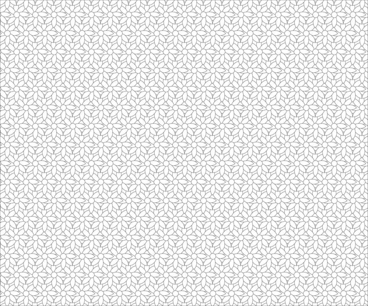 Background Pattern Coloring page vector