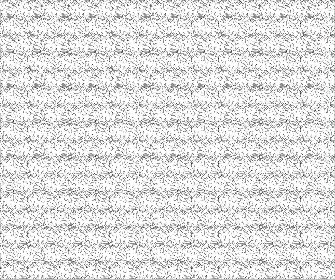 Background Pattern Coloring page vector