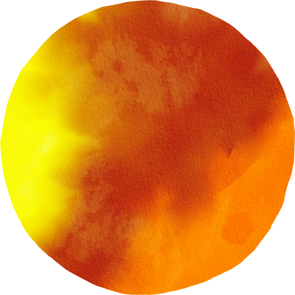 circle paint watercolor handdrawn png