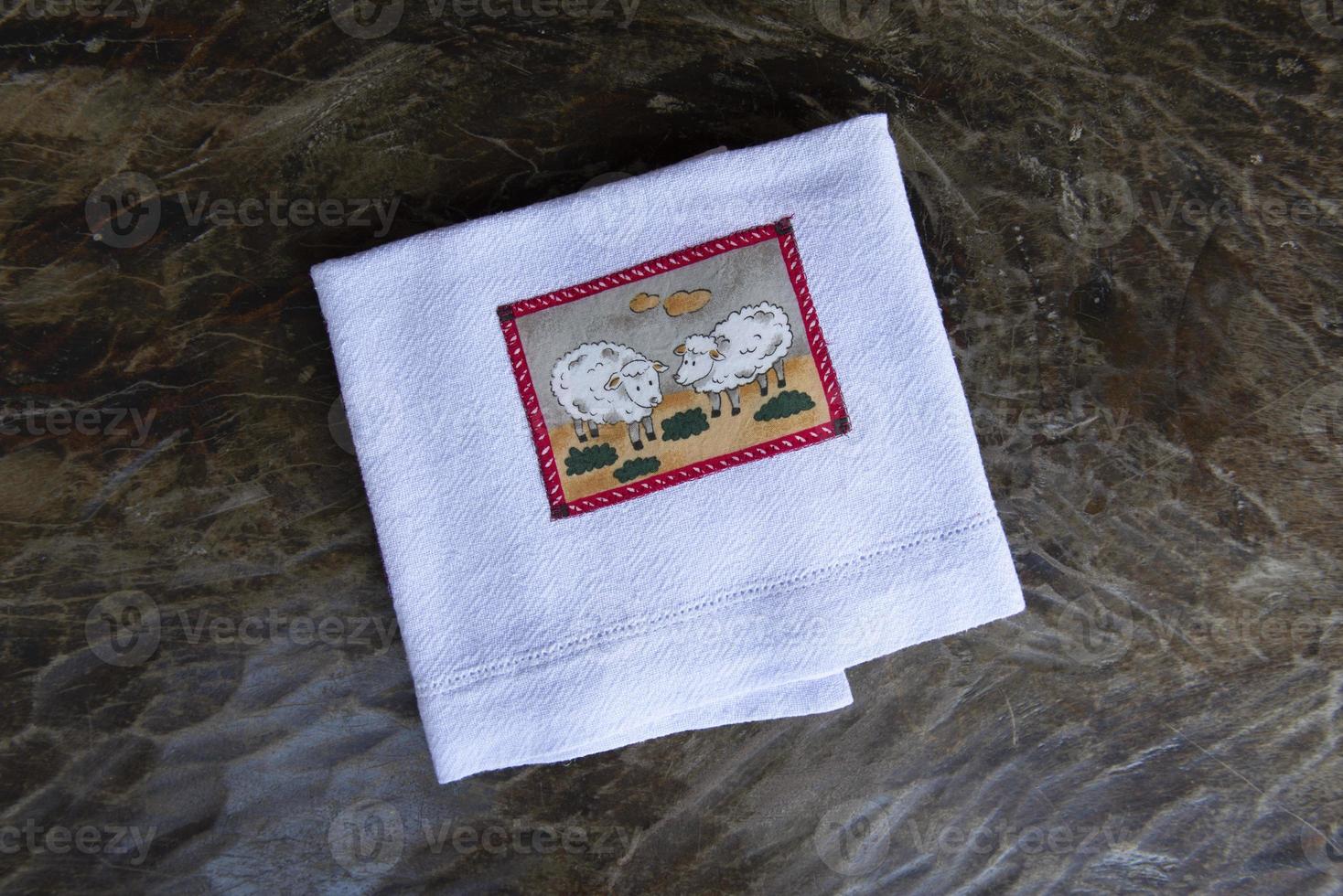 handmade dish cloth photo