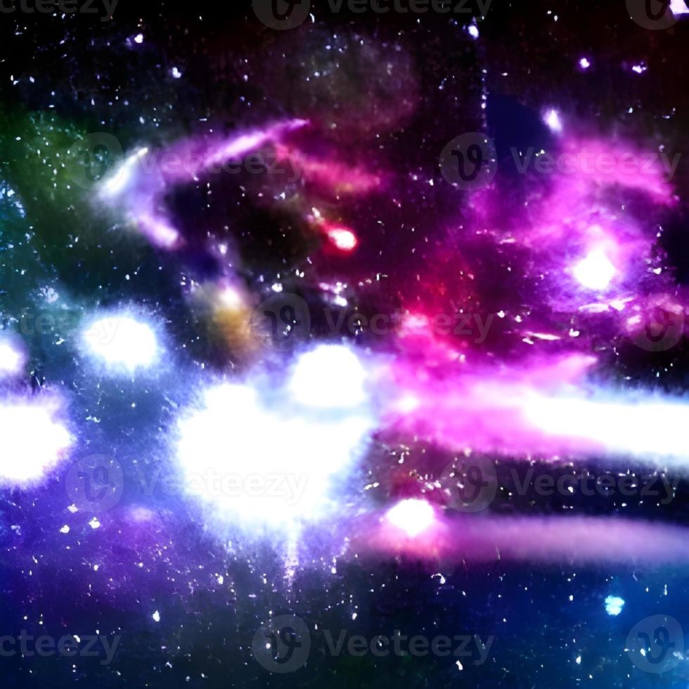 fondo de galaxia nebulosa de cielo nocturno foto