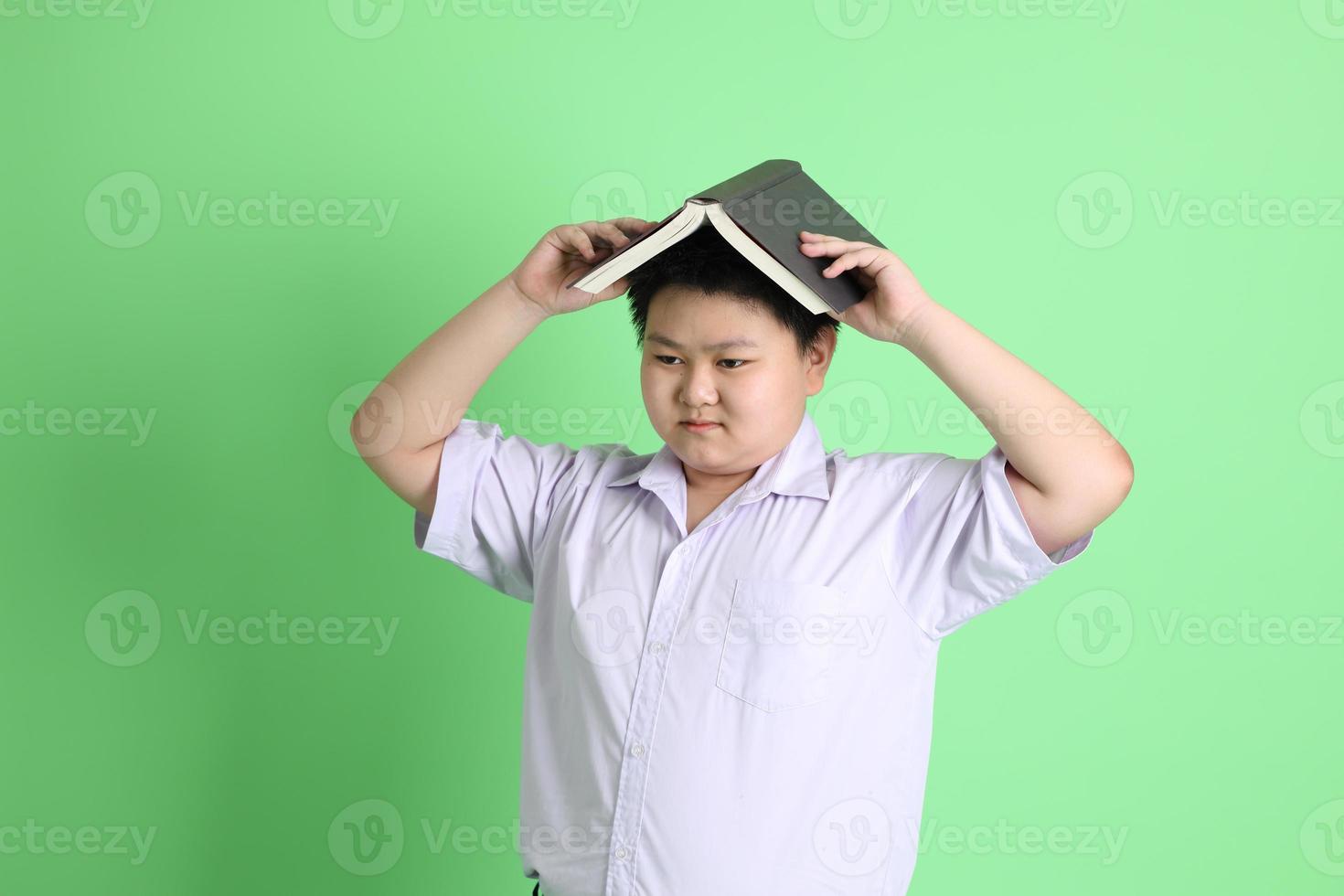 estudiante en uniforme foto