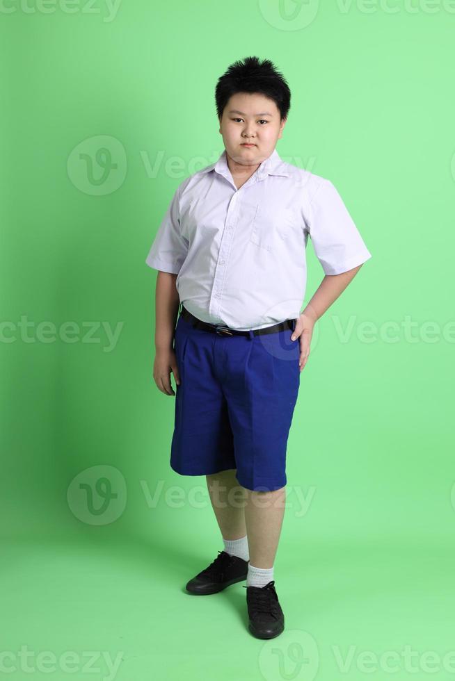 estudiante en uniforme foto