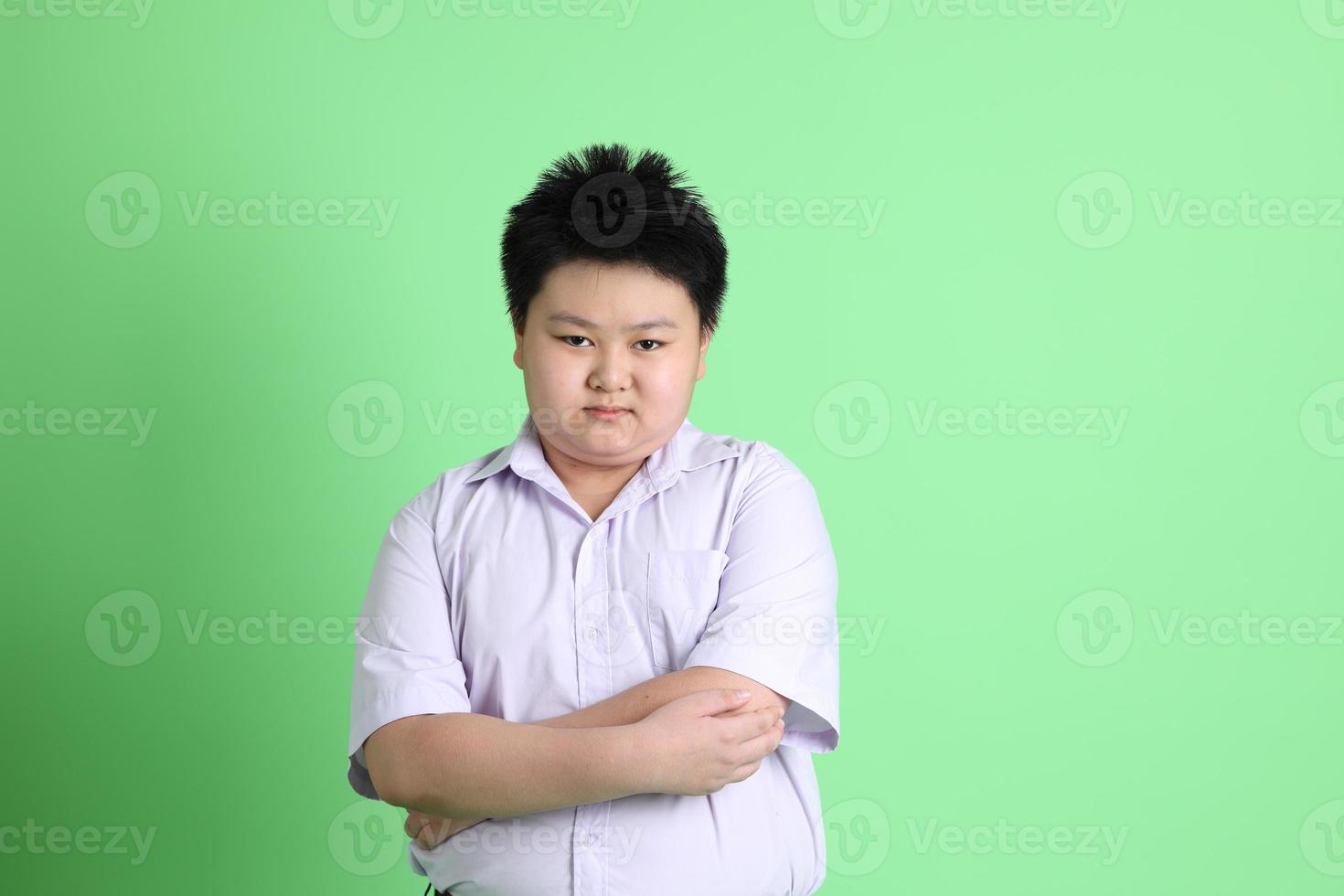 estudiante en uniforme foto