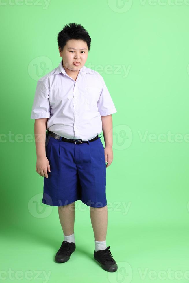 estudiante en uniforme foto