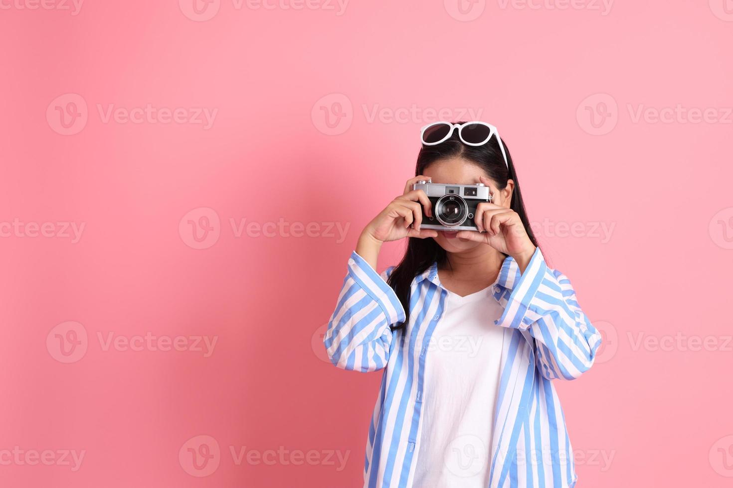 mujer asiática adulta foto