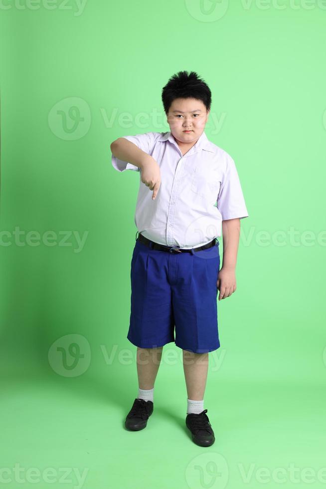 estudiante en uniforme foto