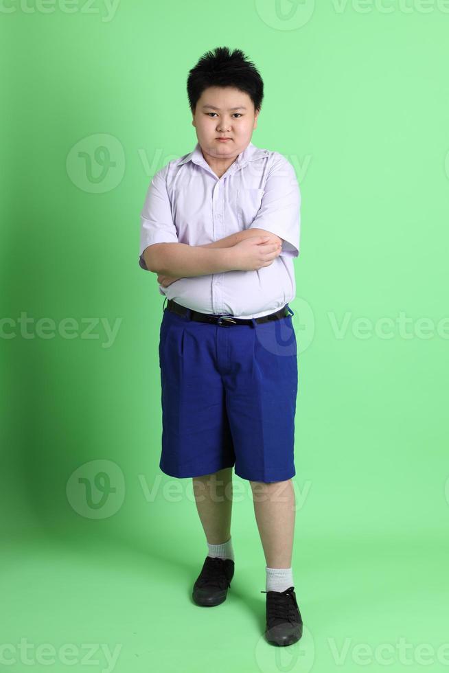 estudiante en uniforme foto