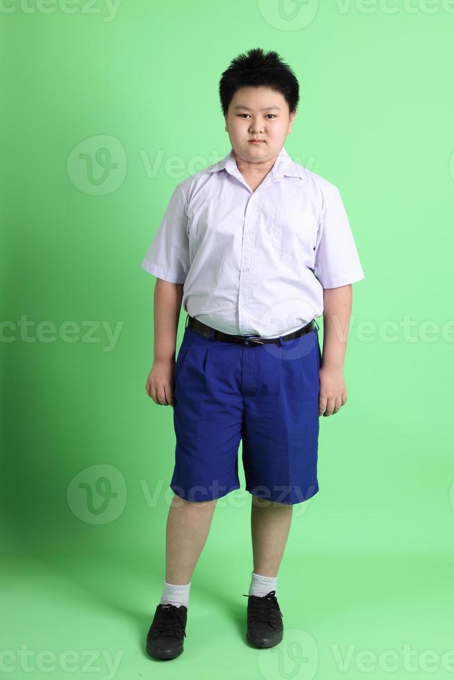 estudiante en uniforme foto