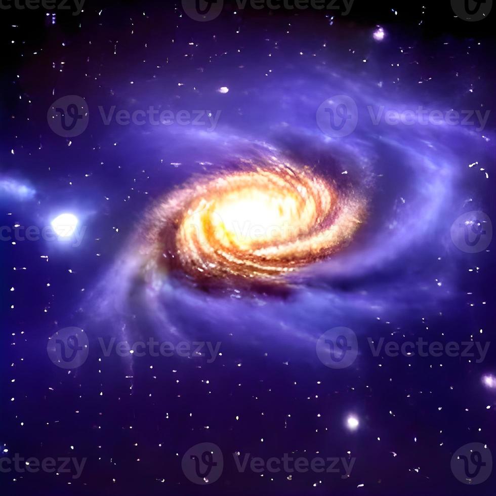 Night sky Nebular galaxy background photo